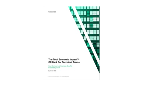 テクニカルチームのSlackのTotal Economic Impact™