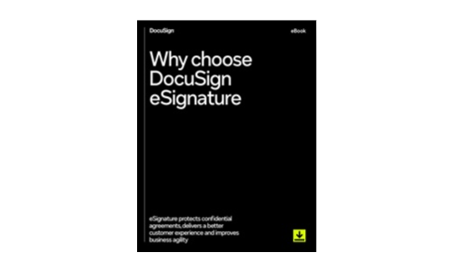 Docusign esignatureを選択する理由